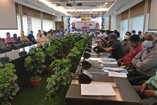নেত্রকোনায় গৃহহীনদের ঘর হস্তান্তর উদ্বোধন