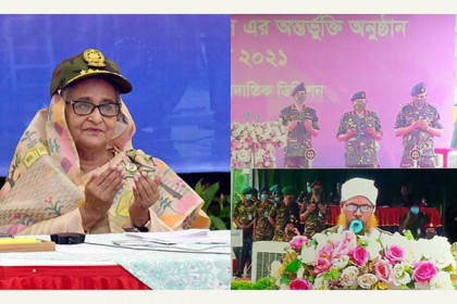সর্বোচ্চ পেশাদারী উৎকর্ষতা অর্জনে মনোযোগ দিন: সেনা সদস্যদের প্রতি প্রধানমন্ত্রী

