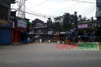 দিনাজপুর সদরে আরও ৭ দিন লকডাউন বৃদ্ধি