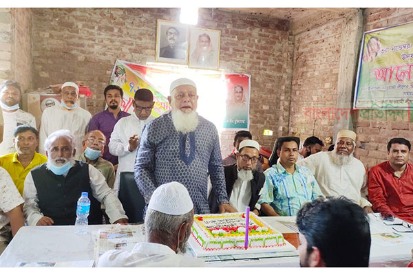 আলফাডাঙ্গায় আওয়ামী লীগ নেতা মোনায়েমের নিঃশর্ত মুক্তি দাবি
