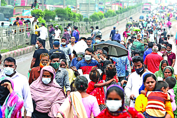 ঢাকা হলো বিচ্ছিন্ন