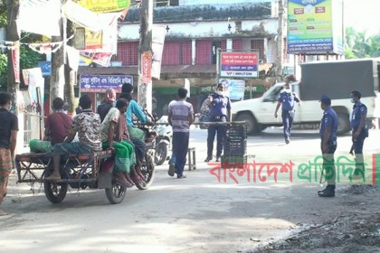 বাগেরহাটে সাতদিনের কঠোর লকডাউন শুরু  