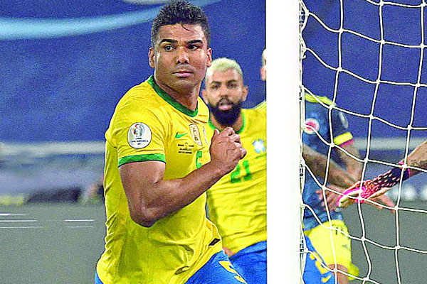 ক্যাপ্টেন কাসেমিরোতে উদ্ধার ব্রাজিল