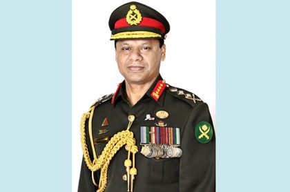 নবনিযুক্ত সেনাবাহিনী প্রধানের দায়িত্বভার গ্রহণ 