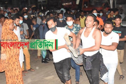 মগবাজারে বিস্ফোরণে নিহত ৩, আহত ৩২

