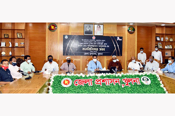 খুলনায় হাসপাতালে করোনা রোগীর স্বজনদের ভিড় না করার আহ্বান