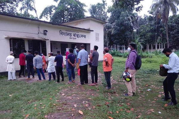 রংপুরে করোনার পরীক্ষা ও শনাক্ত বেড়েছে