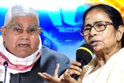 পশ্চিমবঙ্গে মুখ্যমন্ত্রী মমতা বনাম রাজ্যপাল জগদীপ ধনখড়ের বাগযুদ্ধ