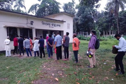 রংপুরে করোনার পরীক্ষা ও শনাক্ত বেড়েছে
