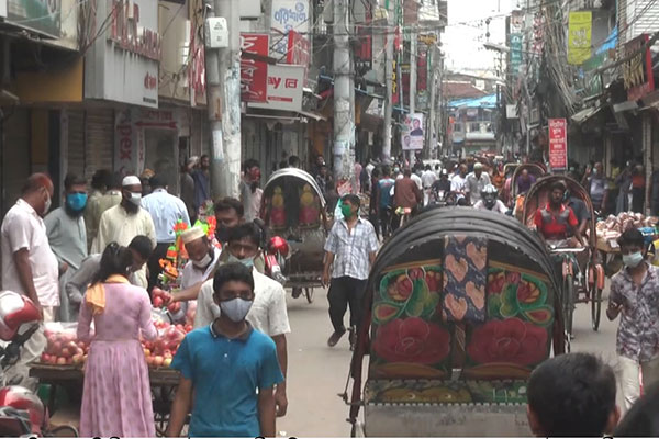 বরিশালে ঢিলেঢালা লকডাউন