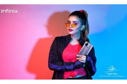 ইনফিনিক্সের ব্র্যান্ড অ্যাম্বাসেডর হলেন তানজিন তিশা