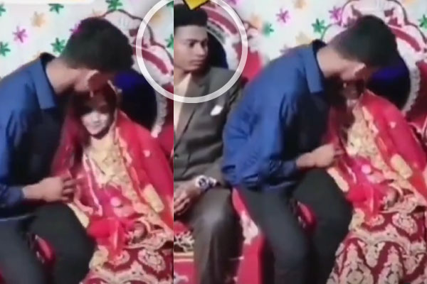 বিয়েতে বরের সামনেই কনের সঙ্গে ‘লজ্জাজনক’ কীর্তি যুবকের, ভিডিও ভাইরাল!