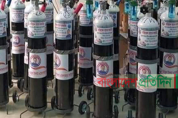 পিরোজপুরে বিনামূল্যে অক্সিজেন ও অ্যাম্বুলেন্স সেবা চালু
