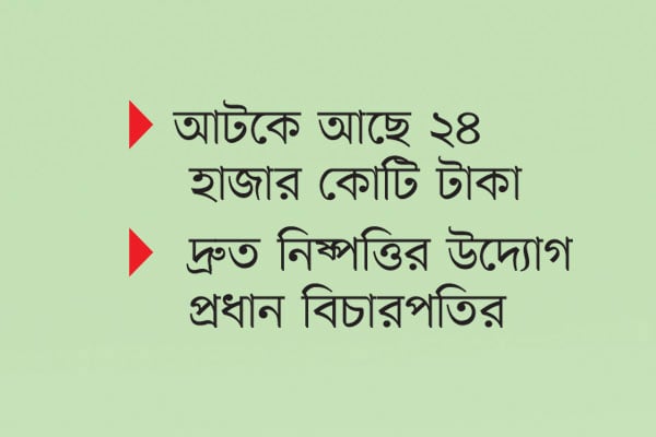 রাজস্বের ৯ হাজার মামলা উচ্চ আদালতে