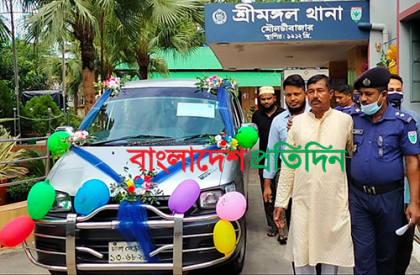 পুলিশ সদস্য শাহাজাহানের রাজকীয় বিদায়! 