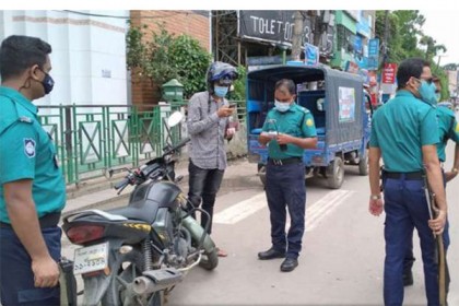 চতুর্থ দিনে সিলেটে ১২৬ মামলা ও ২২৩ যানবাহন আটক

