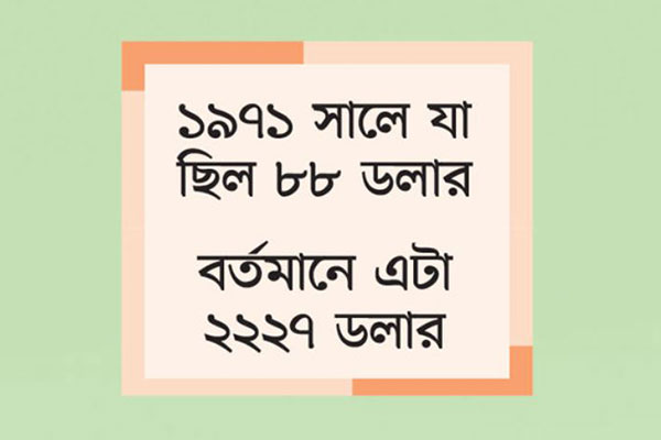 ২০২৪ সালে মাথাপিছু আয় হবে ৩ হাজার ডলার