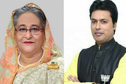 প্রধানমন্ত্রীকে ত্রিপুরার মুখ্যমন্ত্রীর ফোন