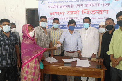 বিশ্বনাথে সহায়তা পেল ৮৫০ কর্মহীন পরিবার