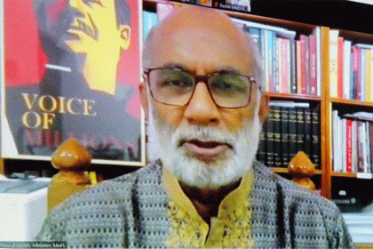আবিষ্কারের আগেই টিকার জন্য বুকিং দিয়েছিলেন শেখ হাসিনা: শ ম রেজাউল করিম
