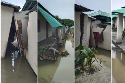 বরিশালে প্রধানমন্ত্রীর উপহারের ঘর ভেঙে যাওয়ার তদন্তে তিন কমিটি 

