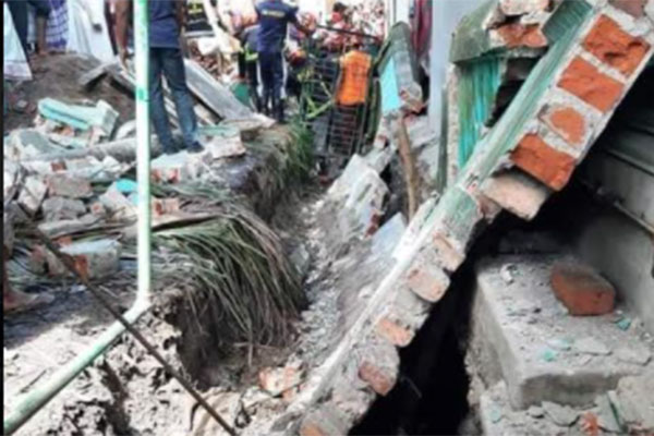 নাসিকের ড্রেন নির্মাণকালে দেয়াল ধসে ২ শ্রমিক নিহত