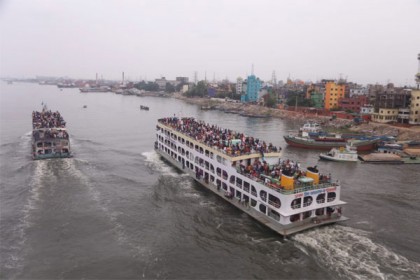 লঞ্চ চলবে যে সময় থেকে যেভাবে

