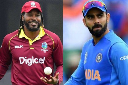 টি-টোয়েন্টিতে সর্বোচ্চ রান গেইলের, অনেক পেছনে কোহলি