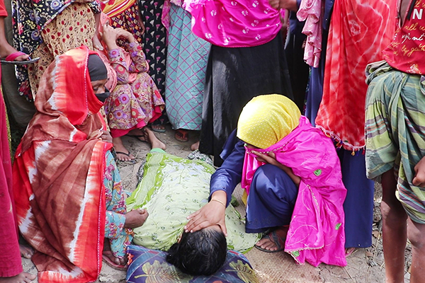 গুরুদাসপুরে গৃহবধূকে হত্যার অভিযোগ