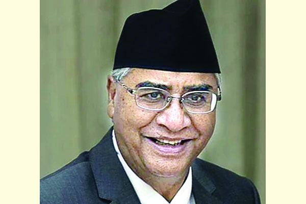 পঞ্চমবারের মতো নেপালের প্রধানমন্ত্রী দেউবা