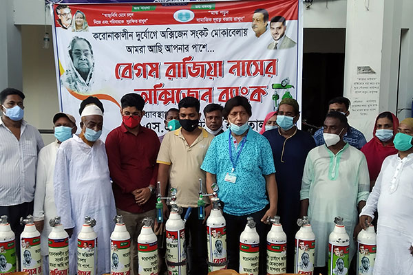 অক্সিজেন ব্যাংক চালু করলেন মেয়র