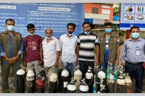 পাবনায় অক্সিজেন নিয়ে রোগীদের সাথে প্রতারণার অভিযোগে চারজনের দণ্ড