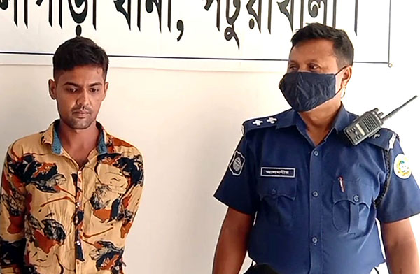 কলাপাড়ায় সপ্তম শ্রেণিতে পড়ুয়া শিক্ষার্থীকে শ্লীলতাহানির অভিযোগে যুবক গ্রেফতার