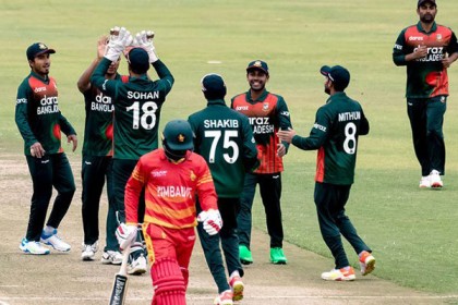 সিরিজ জিততে জিম্বাবুয়ের বিপক্ষে অপরিবর্তিত একাদশ নিয়ে নেমেছে বাংলাদেশ