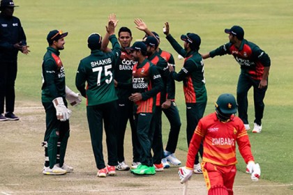 সাকিবের দুর্দান্ত ব্যাটিং, টাইগারদের সিরিজ জয়