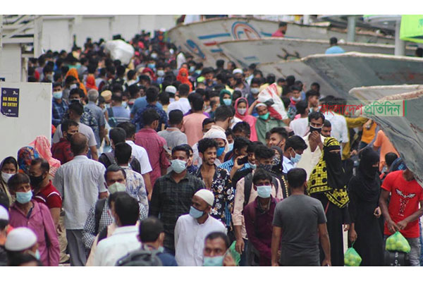 ৬ দিনে রাজধানী ছাড়ছে অর্ধকোটির বেশি মানুষ, ফিরতে হবে একদিনে