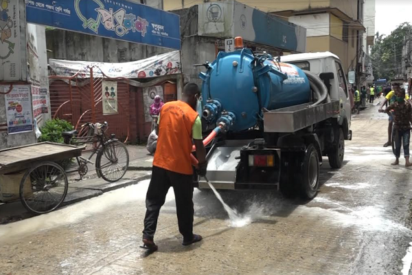 ময়মনসিংহে শতভাগ বর্জ্য অপাসারণ 