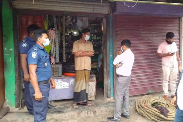 গলাচিপায় ৩০ জনকে জরিমানা