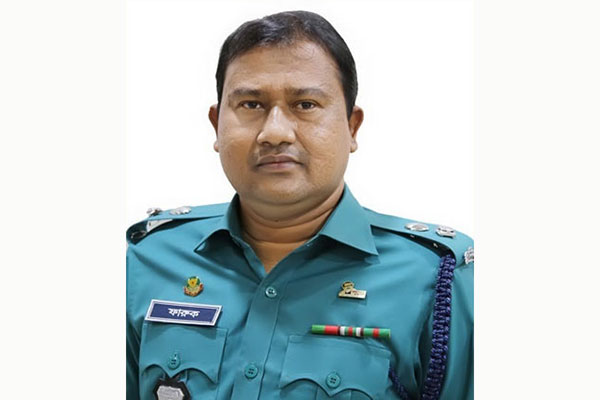 ডিএমপির মিডিয়া শাখার নতুন ডিসি ফারুক হোসেন

