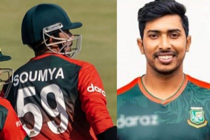 ম্যাচ ও সিরিজ সেরা সৌম্য সরকার