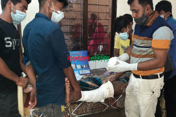 জমি নিয়ে দুইপক্ষের সংঘর্ষে আহত ১২
