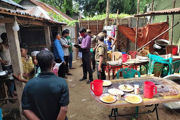লকডাউনে বিয়ে; ইউএনও’র আগমনে খাবার রেখেই পালালো বরযাত্রী