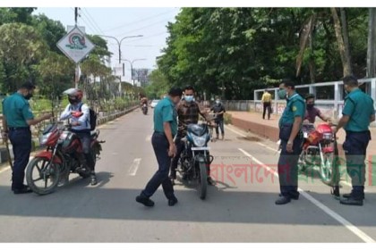 সিলেটে ‘হার্ডলাইনে’ পুলিশ, টার্গেট মোটরসাইকেল