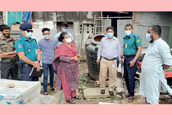 ডিএনসিসিতে ডেঙ্গু ও চিকুনগুনিয়া বিস্তার রোধে অভিযান, জরিমানা সাড়ে ৪ লাখ