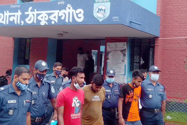 ঠাকুরগাঁওয়ে ব্যবসায়ীকে হত্যার ঘটনায় গ্রেফতার ৩
