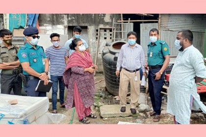 ডিএনসিসিতে ডেঙ্গু ও চিকুনগুনিয়া বিস্তার রোধে অভিযান, জরিমানা সাড়ে ৪ লাখ