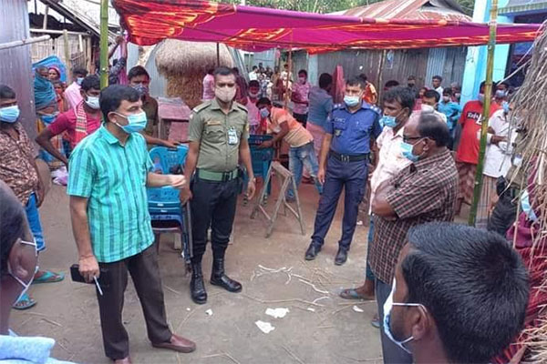 লকডাউনে বিয়ের অনুষ্ঠান; কনের বাবার জরিমানা 