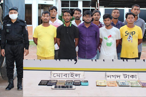 ঢাকা-চট্টগ্রাম মহাসড়কে র‌্যাবের অভিযানে ১০ চাঁদাবাজ গ্রেফতার