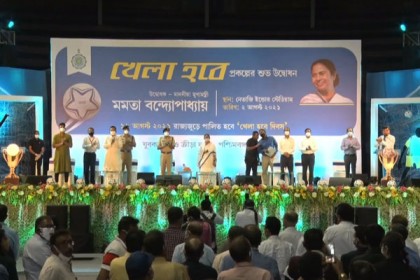 ‘খেলা হবে’ প্রকল্পের উদ্বোধন করে মমতা বললেন, খেলা আবার হবে

