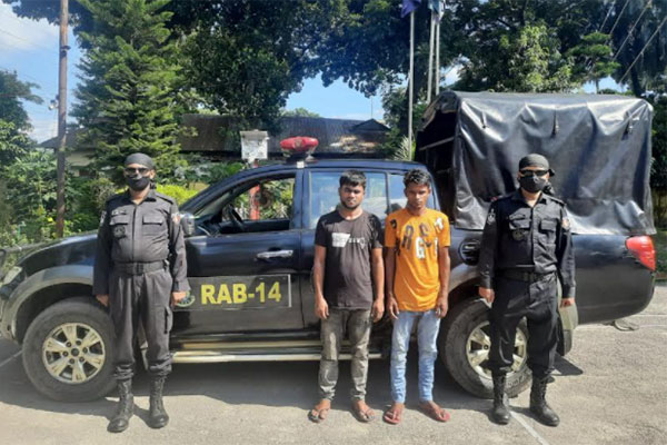 ভৈরব থেকে ১৮৫ কেজি গাঁজাসহ ২ মাদক ব্যবসায়ী গ্রেফতার 